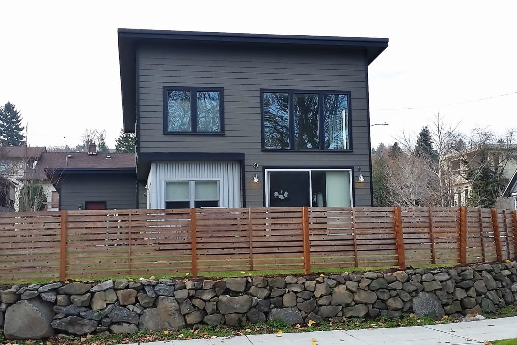 madison park new home arboretum residence metal siding | CTA Design Builds | Seattle Architects