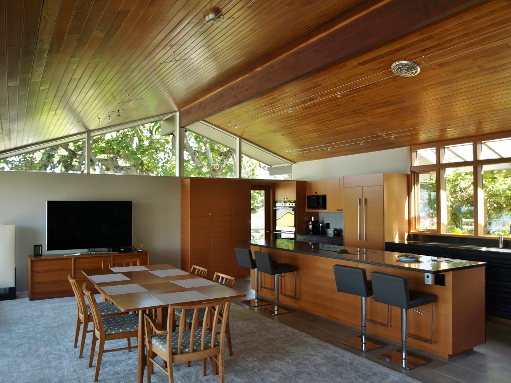 Mid-century kitchen with modern updates