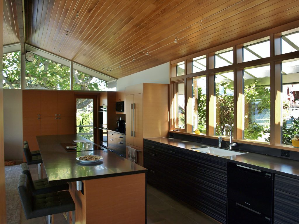 Mid-century kitchen with modern updates