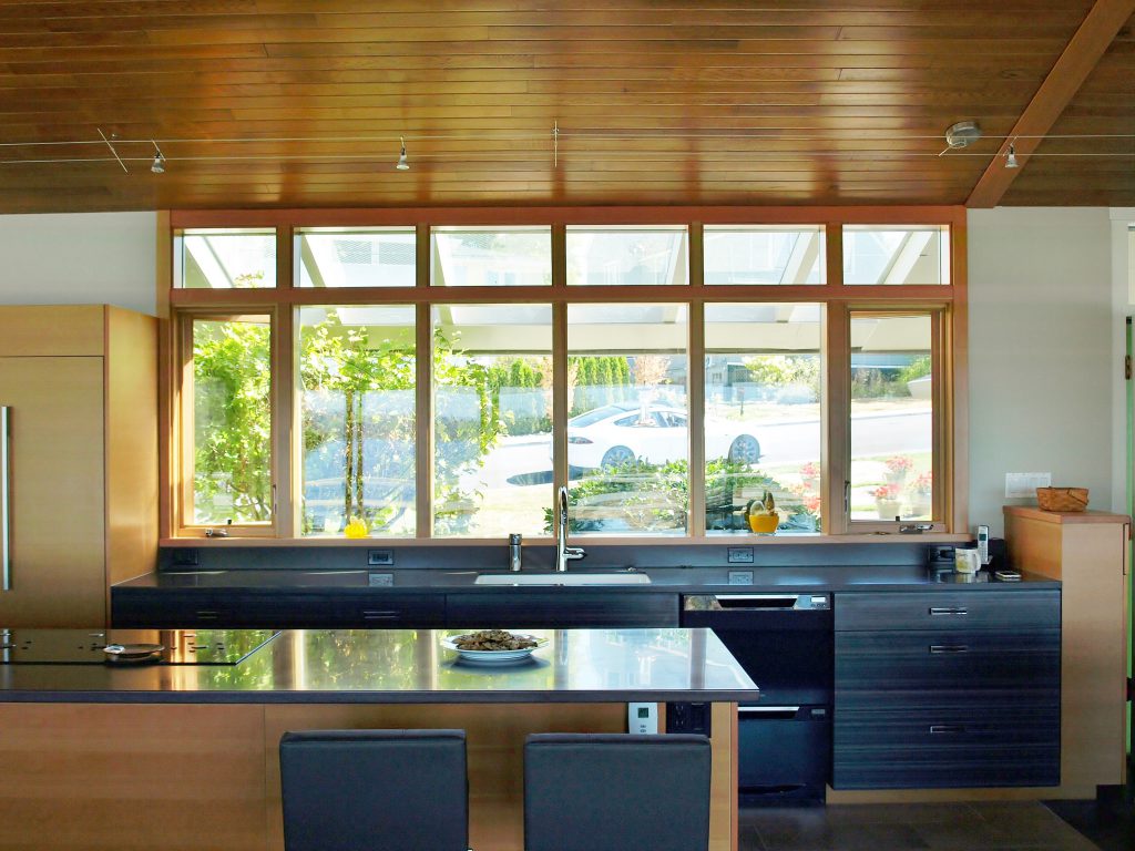 Mid-century kitchen with modern updates