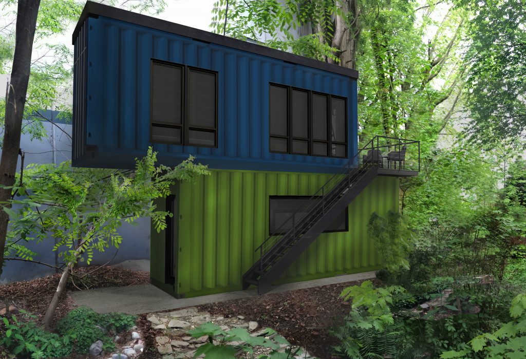 Shipping Container Architecture - Seattle Architects - CTA Design Builders - DADU, Contemporary