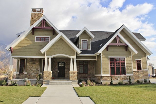 contemporary craftsman style