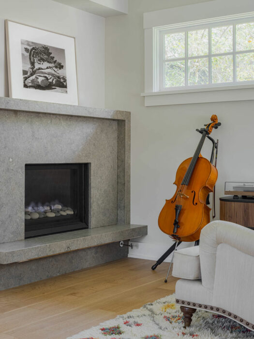 Contemporary Urban Cottage - Fireplace - CTA Builds