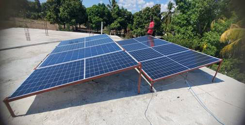 Gonaives Children’s Home - solor panels