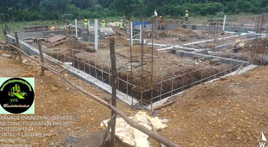 Wai Community Health Clinic - construction